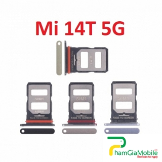 Khay Sim For Xiaomi Mi 14T 5G SIM Card Tray Zin New